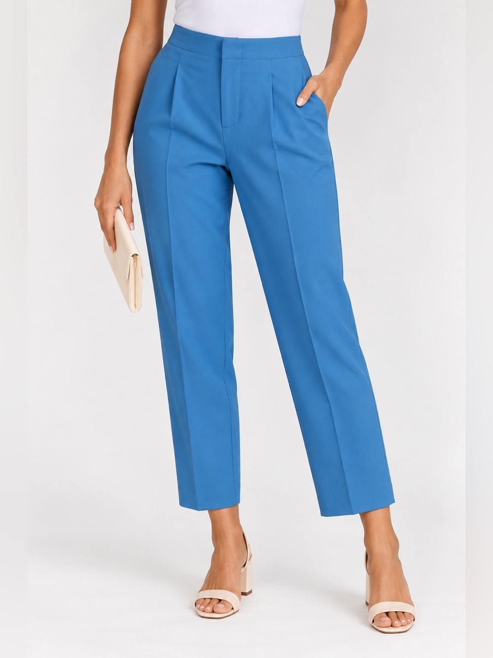 A New Day Bright Blue Tapered Leg Pants - NWT - Size 16